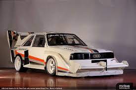 1986 Audi Quattro S1 E2 Rally Car Built For The Pikes Peak Event Audi Rally Car Audi Quattro