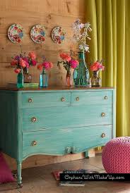 Bohemian Inspired Dresser Decor Furniture Makeover Home Decor