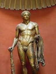 The son of zeus and the mortal woman alcmene, he was considered the greatest of the heroes, a symbol of masculinity, sire of a long line of royal clans and the champion of the olympian order against terrible monsters. File Heracles Herakles Hercules Jpg Wikimedia Commons