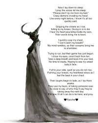 Now I Lay Down To Sleep I Pray The Voices Let Me Sleep Please Don T Rip Me From My Bed Crazy Demons Invading My Head Like Every