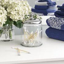 Share the bathroom with a few people, and toiletries can lazy susans are a bathroom storage solution in themselves, and the perfect place to keep all your a few decorative items along with some pretty baskets will transform them into a functional. Decorative Bathroom Containers Wayfair