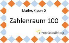 Zahlenraum 100 Arbeitsblatter Fur Die Grundschule Englischunterricht Grundschule Klassenarbeiten Mathe