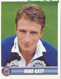 004 MIKE CATT ENGLAND BATH RFC STICKER PREMIER DIVISION RUGBY 1998 PANINI