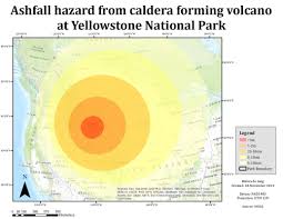 Within the past 2.1 million years there have been three major yellowstone national park in the us state of wyoming is a widely visited tourist attraction with a giant caldera, 55 by 72 km in size, canyons, lakes. Methodology Volcanic Hazard Map Of Yellowstone National Park