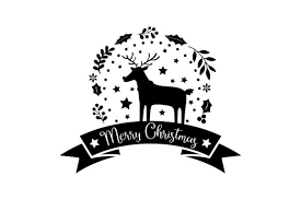 Download Merry Christmas Reindeer Svg Cut File By Creative Fabrica Crafts Creative Fabrica Yellowimages Mockups
