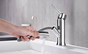 Wasserhahn im hornbach onlineshop & im markt: Auralum Wasserhahn Waschbeckenarmatur Bad Armatur Waschbecken Mit Herausziehbarer Brause Badarmatur Waschtisch Einhebelmischer Mischbatterie Waschtischarmatur Fur Badzimmer Amazon De Baumarkt