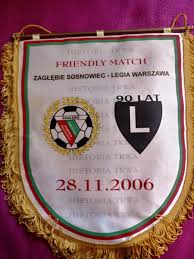 Chaim nachman bialik in sosnowiec: Legia Warszawa Zaglebie Sosnowiec Proporczyk 8968170417 Allegro Pl