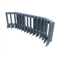 Landy Attachments 71" Push Stick Rake Skid Steer Quich Attach