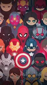 Avengers Tap To See More Cute Cartoon Wallpapers Mobile9 Marvel Wallpaper Hd Marvel Iphone Wallpaper Avengers Wallpaper