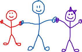 Check spelling or type a new query. Clip Arts Related To 3 Stick Figure Friends Full Size Png Download Seekpng