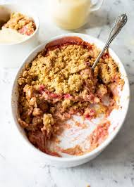 Thermomix Rhubarb Crumble Recipe Rhubarb Crumble Rhubarb Crumble Recipes Rhubarb Recipes
