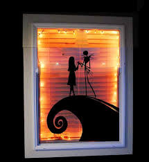 Decal Is Designed For The Inside Of Your Window For Light To Shine Nightmare Before Christmas Halloween Nightmare Before Christmas Decorations Halloween Window