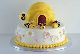 Also, if you don't want the runniness of the frosting, you can add some cornstarch or flour to thicken it. Bumble Bee Cakes Decoration Ideas Little Birthday Cakes