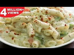 White Sauce Pasta Creamy Cheesy White Sauce Pasta Kanak S Kitchen Youtube