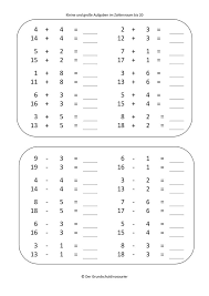 Und dann geht es hier langsam weiter. Kleine Und Grosse Aufgaben Im Zr Bis 20 Unterrichtsmaterial Im Fach Mathematik In 2021 Zahlenraum Addition Und Subtraktion Unterrichtsmaterial