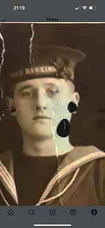 This here is my Uncle Billy Lovelace just getting home from WW2. Pictured  with him is my dad I his arm which also is the first time they have met. I  the