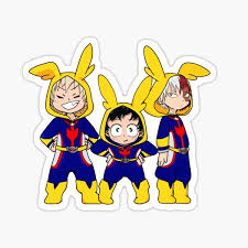 My hero academia fanart drawn by pauldrawsart. Kid Deku Stickers Redbubble