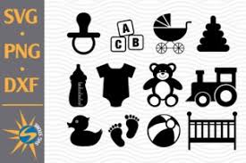 I have a suspicion it's because the image consists of three child elements which is where the fill colors reside, but i'm unable to figure. Baby Toy Silhouette Graphic By Svgstoreshop Creative Fabrica