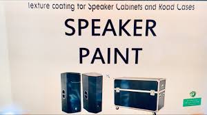 Maybe you would like to learn more about one of these? Speaker Cabinet Paint Price And Review Youtube