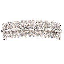 Swarovski elements components, beads and cabochons. Swarovski Crystal Hair Slide With Large Clear Swarovski Crystals And Ab Petals Held In The Hair With A Secure Paris Clip Dancejewellery Co Uk Necklaces Earrings Bracelets And Hairpieces