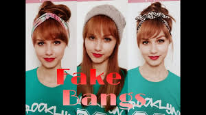 Thanks for watching my video! How To Fake Bangs Without Cutting Adding Any Hair Stella Youtube