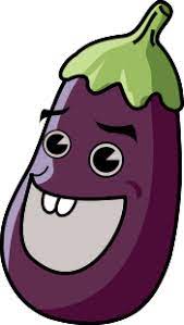 Talking Eggplant Binatang Kartun Animasi
