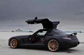 Matte Black Mercedes Benz Sls Amg Adv10 M V2 Cs Wheels Mercedes Benz Sls Mercedes Benz Sls Amg Black Mercedes Benz