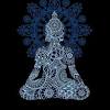 With yoga poses and mandalas. 1