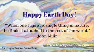 Sending earth day quotes, happy earth day messages, wishes and earth day slogans in hindi and english is an important part of earth day activities. Peace Day Quotes 10 Powerful Quotes For Earth Day Teach Peace Now Dogtrainingobedienceschool Com