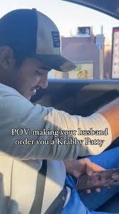 living out a childhood dream and idk if I was just hungry or not but I gave  it a solid 8 out of 10 🤣, ., ., ., #krabbypatty #krabbypattymeal  #spongebob #momlife #childhooddreams #husbandandwife ...