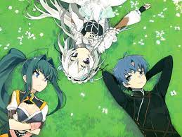 Acura Akari Acura Toru And Chaika Trabant From The Anime Series Hitsugi No Chaika Chaika The Coffin Princess Anime Animated Drawings