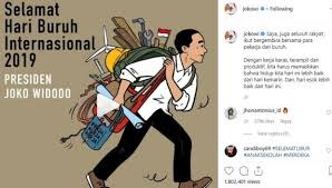 Saya sangat bersyukur may day 2019 ini ditandai dengan presiden baru kita, prabowo subianto, dan tujuh caleg kita yang dipastikan lolos, nanti kalau mereka dilantik kita siap menyaksikan, kata didi. Pesan Jokowi Di Hari Buruh Kerja Keras Terampil Dan Produktif