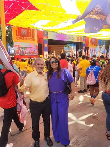 Presente na Convenção Estadual do PSB, em Recife-PE, um importante momento de diálogo, fortalecimento de ideias e construção coletiva para o futuro de Pernambuco. Foi uma oportunidade de reencontrar grandes lideranças, fortalecer