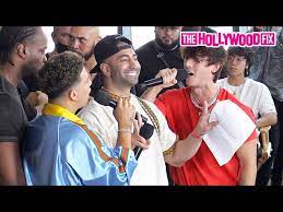 The press conference was chaotic. None Of This S Was Staged Austin Mcbroom Reacts To Violent Beef With Bryce Hall As Fans Dub It As Fake