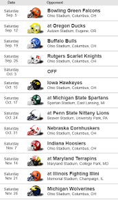 All information will be updated as soon as it becomes available. Ohio State Football Schedule Espn Wing 1410