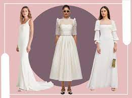Our dazzling wedding dresses, london designed, will give you that captivating aura you've been searching for. Best High Street Wedding Dresses 2021 Affordable Yet Chic From Whistles To Rixo The Independent
