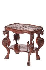 There are numerous types of center tables available today, varying across size, shape, and design. Antique Carved Oak Italian Centre Table For Sale At Pamono