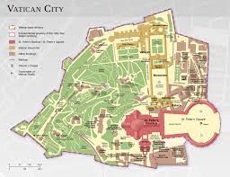 41° 54' 10 n 12° 27' 9 e. Vaticano Mapa De Roma Ciudad Del Vaticano Mapa Turistico Lazio Italia