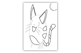 Hopefully, no one needs their shoes any time soon. Funny Laughing Kitten Coloring Page Cats Coloring Pages