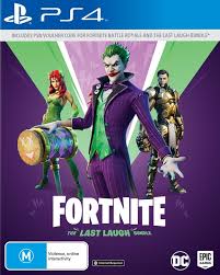 Since the code from the physical code sheet you received is appearing as invalid, we would recommend first that you try to. Fortnite The Last Laugh Bundle Code In Box Ps4 Buy Now At Mighty Ape Nz