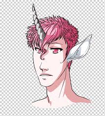 Unicorn Anime Male Legendary Creature Unicorn Legendary Creature Hair Accessory Face Png Klipartz Unicorn , unicorn face, white and multicolored unicorn illustration png clipart. unicorn anime male legendary creature