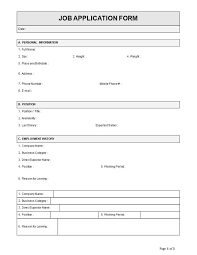 This employee application form is perfect to select candidates. Employee Job Application Form Template Employee Job Application Form Template Docx Easy To Do Job Application Form Job Application Template Application Form