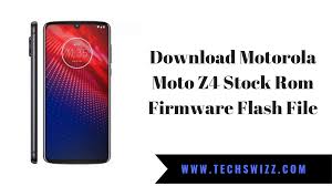 Follow these steps to unlock your motorola device bootloader · the first step is to enable usb debugging in your motorola device. Download Motorola Moto Z4 Stock Rom Firmware Flash File Techswizz