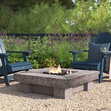 Fire glass, cooking grates, protective covers, screens consumer sales network. Loon Peak Horwich 11 42 H X 35 W Stone Propane Outdoor Fire Pit Reviews Wayfair