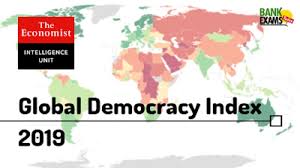 The democracy index is based on five categories: India Plummets 10 Place On Global Democracy Index Sabrangindia