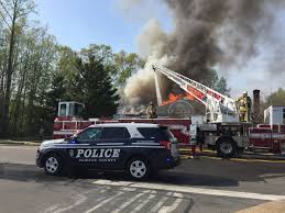 For minimum protection, smoke detectors must be placed near bedrooms and in all basements, either in the middle of the ceiling or six to twelve inches below the ceiling on the wall. Fire At Fairfax Co Bank Fills Sky With Thick Smoke Wtop