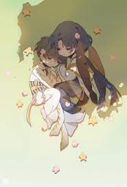 pin by everlasting winter on 食物語 anime chibi anime child anime siblings
