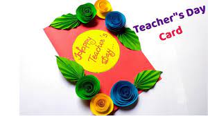 This is one of the best cards that students can make at home by using simple material. Diy Teachers Day Card Handmade Teachers Day Card Diy Greeting Card