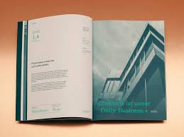 German Studio Karl Anders Designed This Elegant Identity Package For Becken One Of The Most Prominent Real Est Brochure Design Layout Ebook Design Book Layout