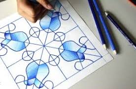 Drawings In Radial Symmetry Art Lessons Middle School Middle School Art Projects Homeschool Art